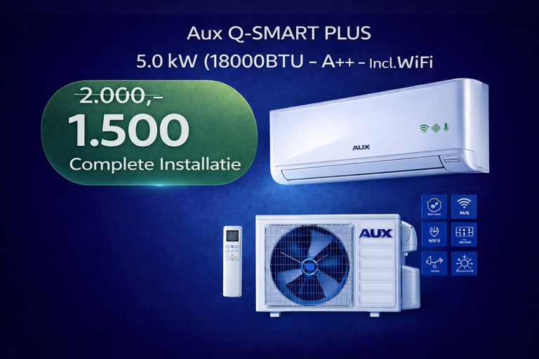 Naast airconditioning zijn wij gespecialiseerd in loodgieterswerk, elektra installaties en duurzame