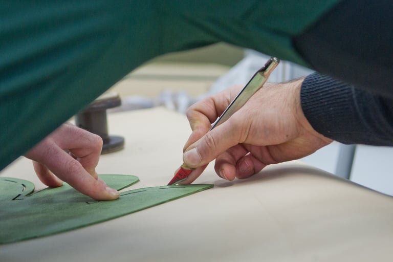 fabrication européenne à la main