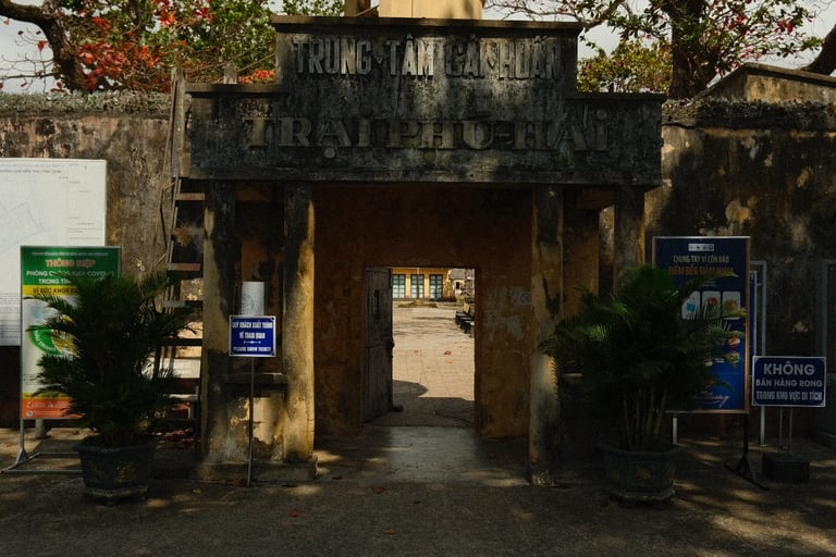 Phu Hai prison entrance, Con Dao