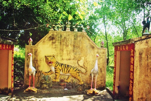 communal temple in Long Phu district, Soc Trang province