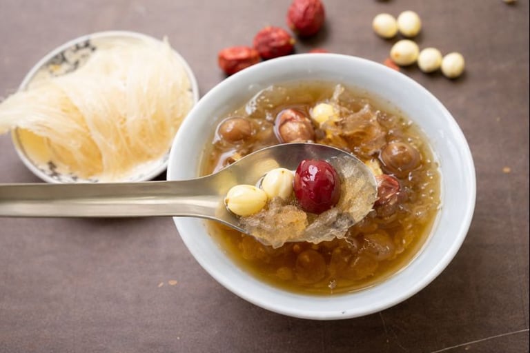 Tổ Yến Chưng Đường Phèn