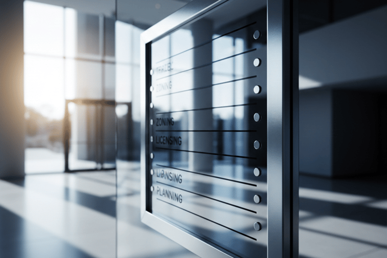 an image of a business directory that says planning