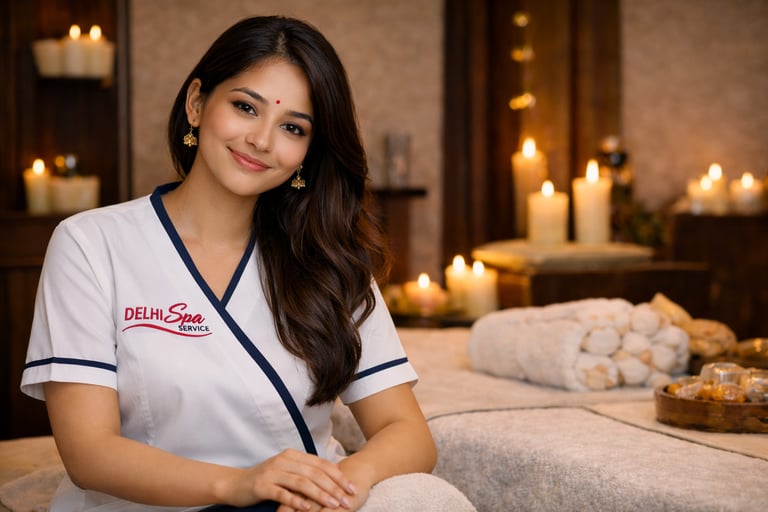 Trained and professional therapists Delhi spa services