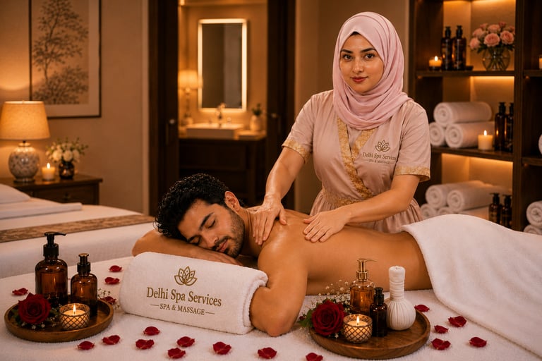 Massage at Home in Connaught Place