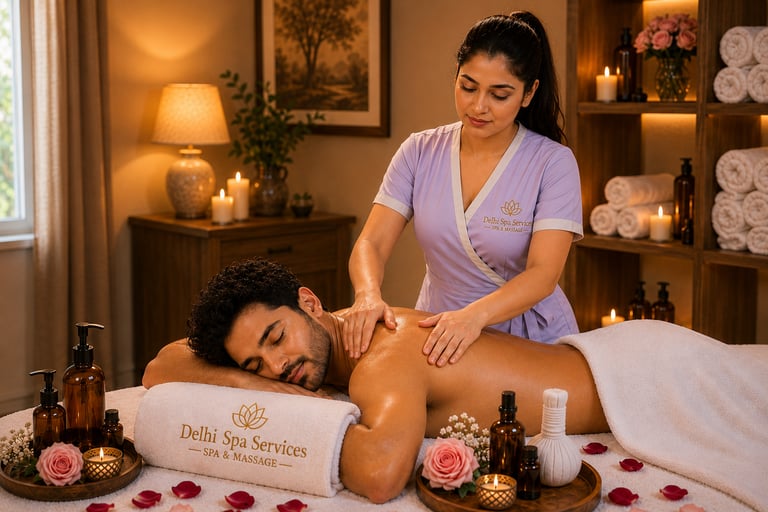 Female Therapist Home Massage in Connaught Place