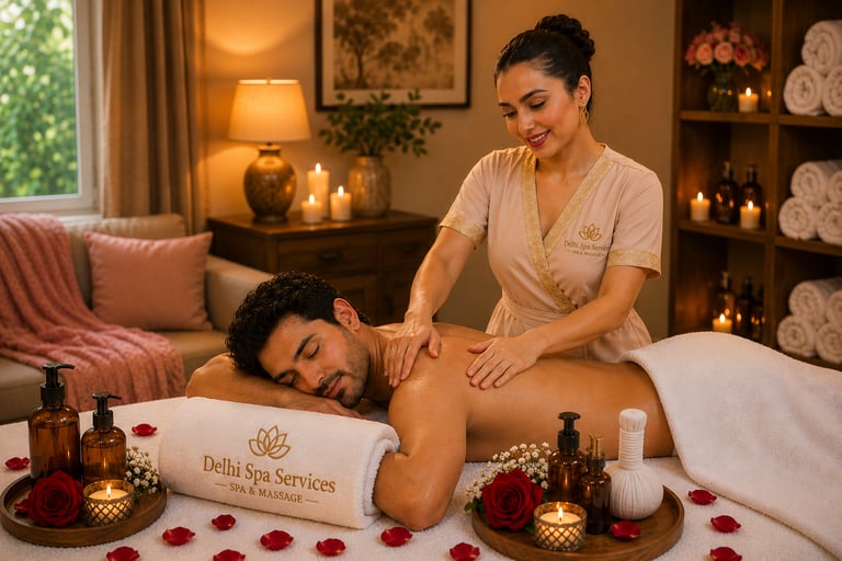 Night Home Massage in Connaught Place