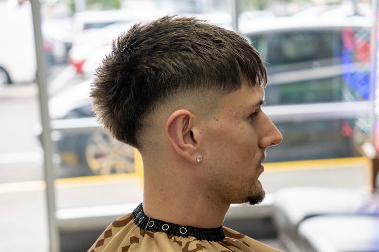 Skin fade - Silver Barbers Braybrook