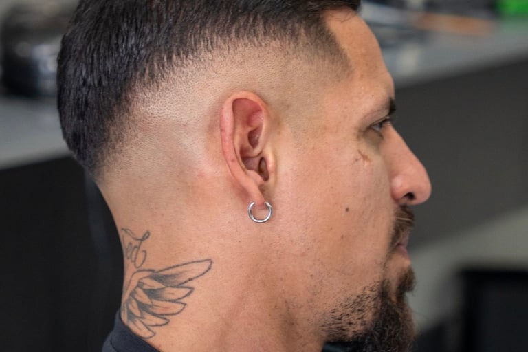 Men’s Zero Fade - Silver Barbers Braybrook
