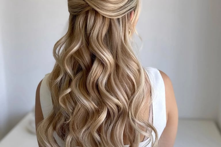 Bridal Half Style