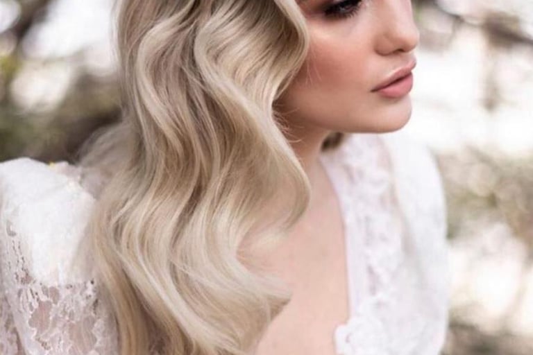 Vintage Inspired Bridal Hair 2