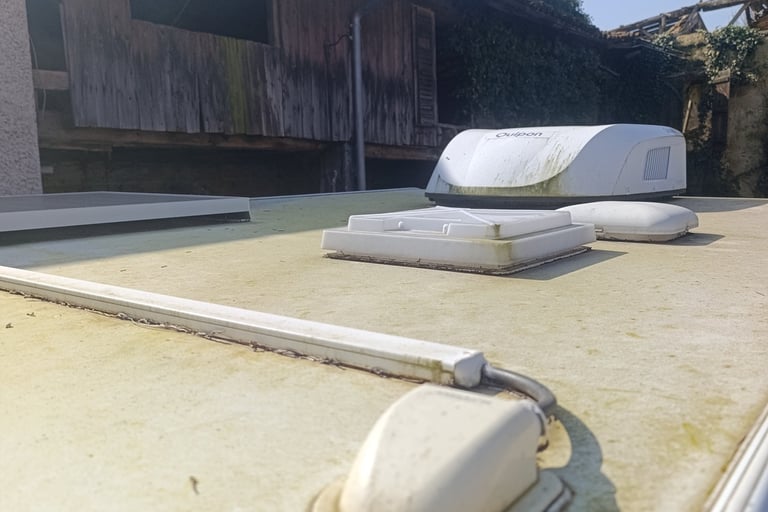 Nettoyage camping car