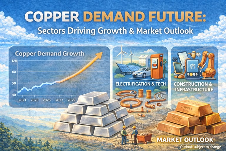 Copper Demand Future Sectors Driving Growth & Market Outlook
