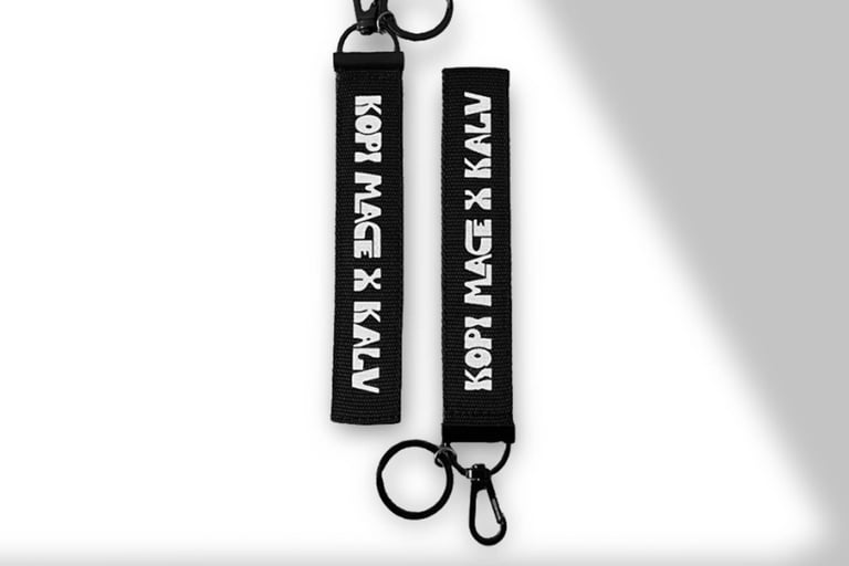 Gantungan Kunci Webbing Custom Logo alva Bogor 3