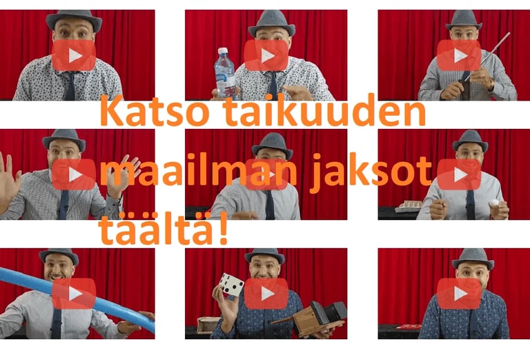 Taikuuden maailma esiintyjä kouluun