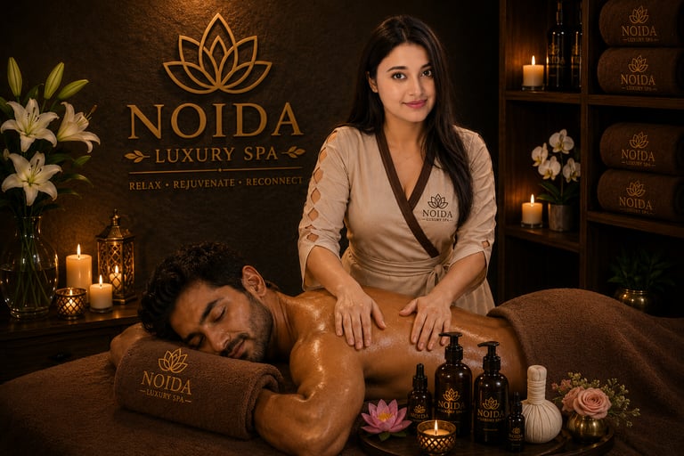 Female to Male Massage Service in Sector 18 Noida