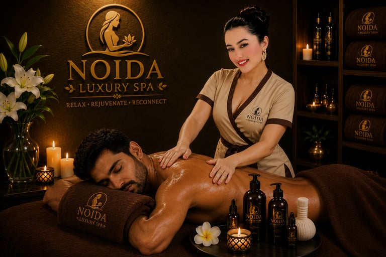 Home & Hotel Massage Service in Sector 62 Noida