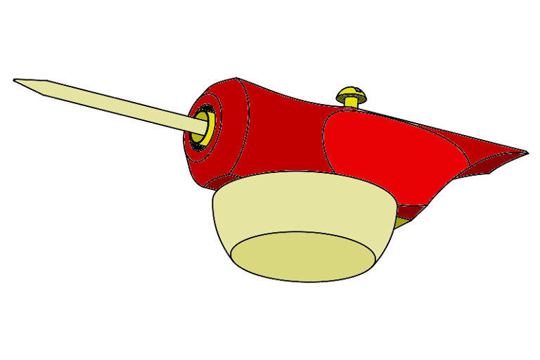 BowlBob view2 - smothering, tamping, poking, and capping tool