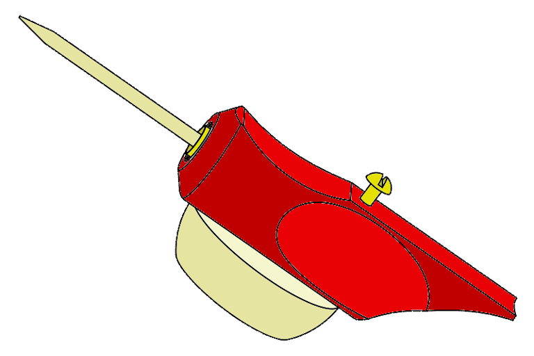 BowlBob view1 - smothering, tamping, poking, and capping tool