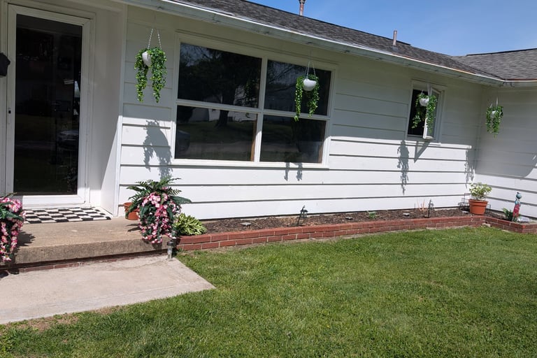 a ranch style home