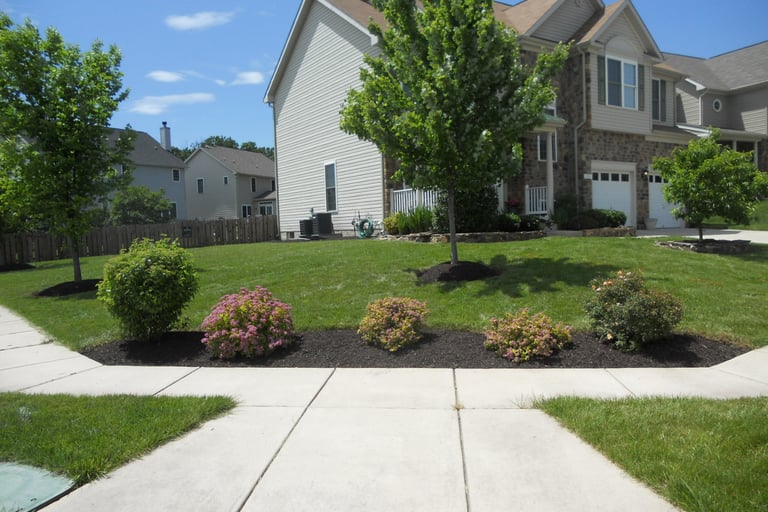 "After" Photo of Another T&L Mulch Project 