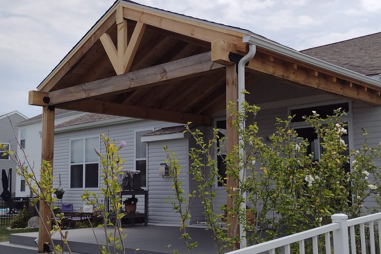 Pavilion addition enhancing outdoor living in Columbus, Ohio