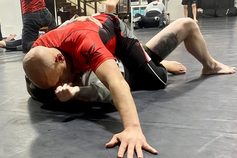 control an opponent with the bjj mount
