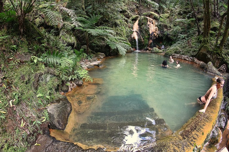 Caldeira Velha Hot Springs