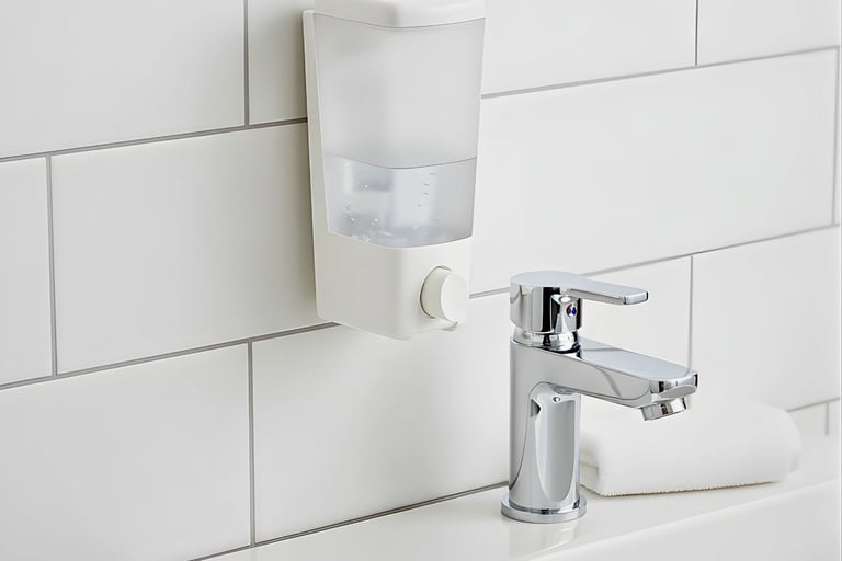 A soap dispenser