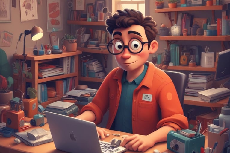 Man learning AI from Jonathan Mast