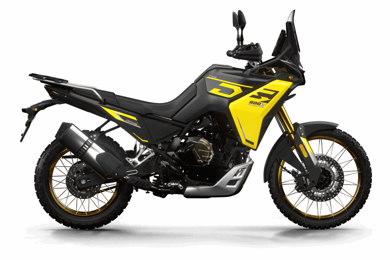 VOGE DS800X motociklas šonas