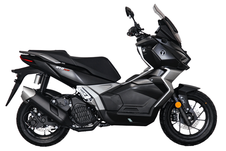 VOGE SR1 ADV 125 motoroleris šonas