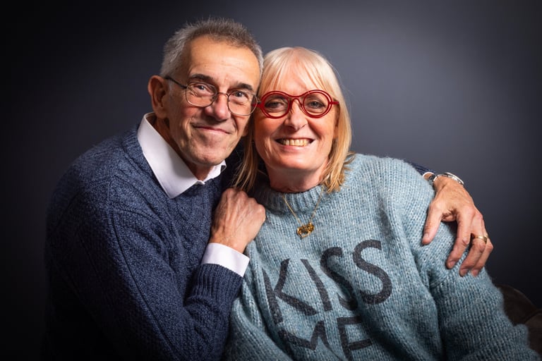Un couple de personne âgés