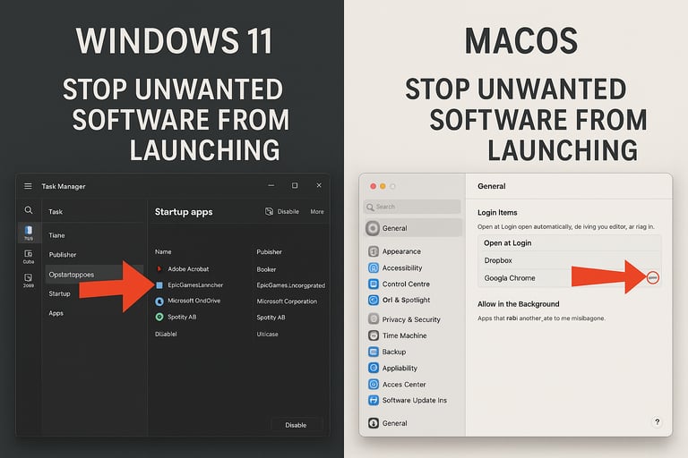 Sceenshots Windows 11 en MACOS