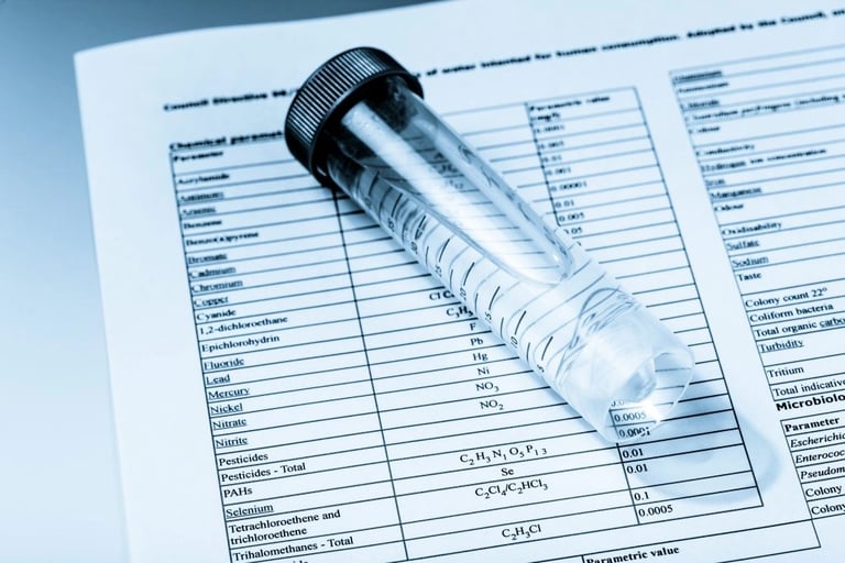 Contaminant symptoms and Solutions