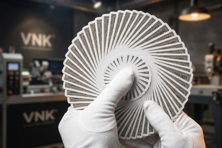The Result of Perfect Coating: The flawless "Cardistry Fan