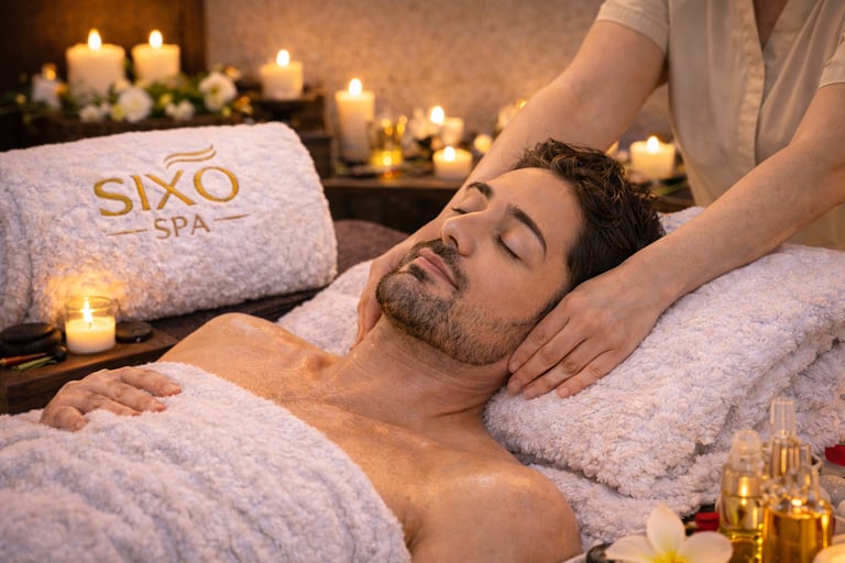 Head & Shoulder Massage in sixo spa