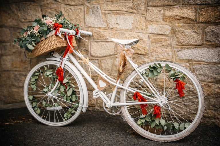 Détail mariage champetre