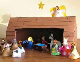 printable figure Nativity