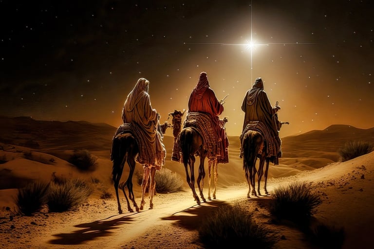 Magi travelling
