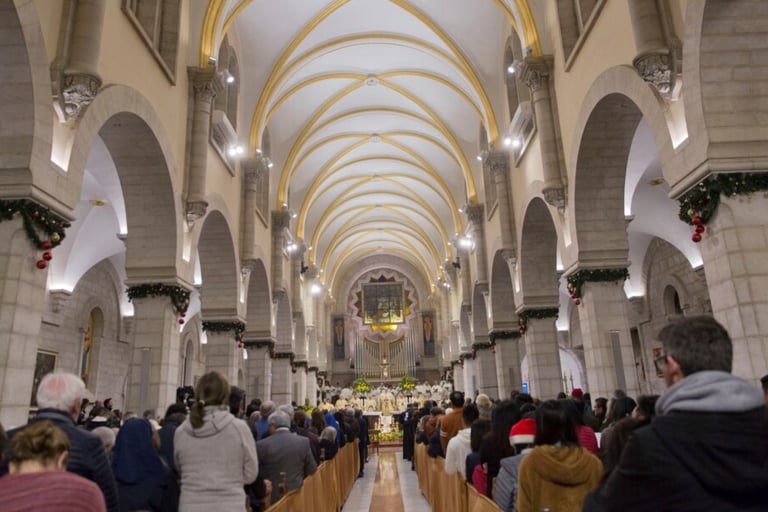 Midnight Mass at St. Catherine's, Bethlehem