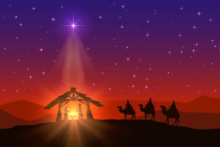 3 Wise Men and Nativity