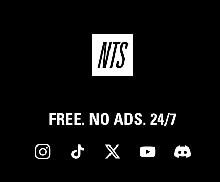 NTS Logo and social icons