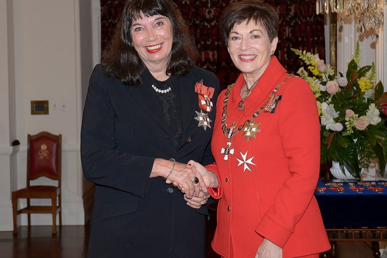 Dame Catherine Healy and Dame Patsy Reddy 2018