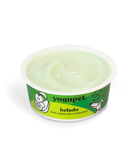 Yaourt glacée pour chien pomme kiwi poire