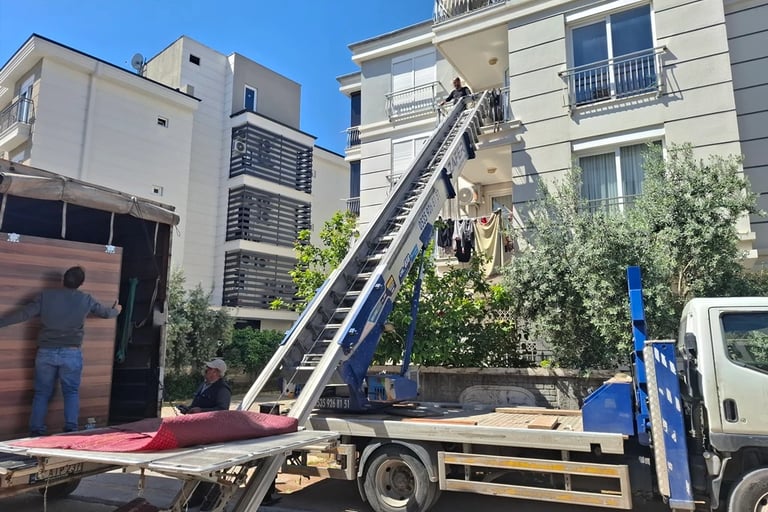 Antalya asansörlü nakliye