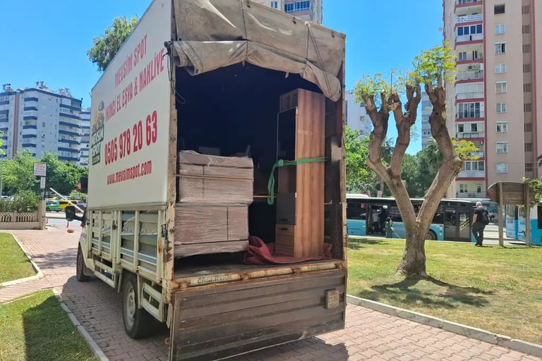 Antalya hasarsız nakliyat için kalın patpat ambalajlama ve güvenli yükleme