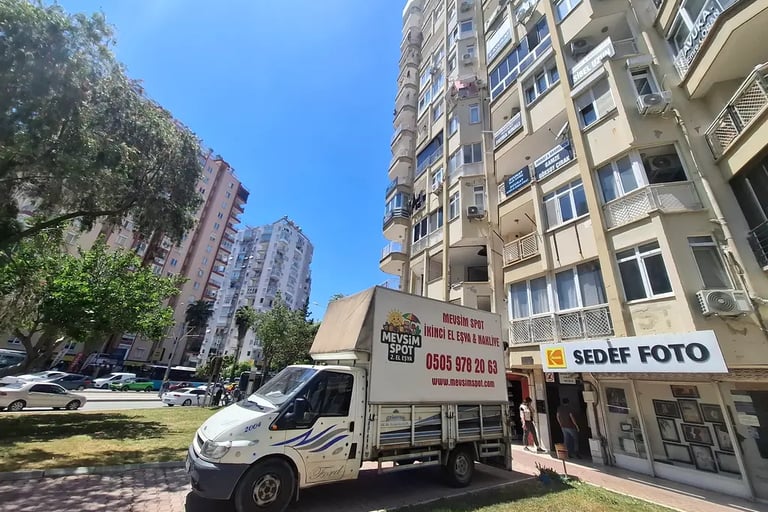 Antalya Meltem asansörlü nakliye ve yüksek kat eşya taşıma sistemi