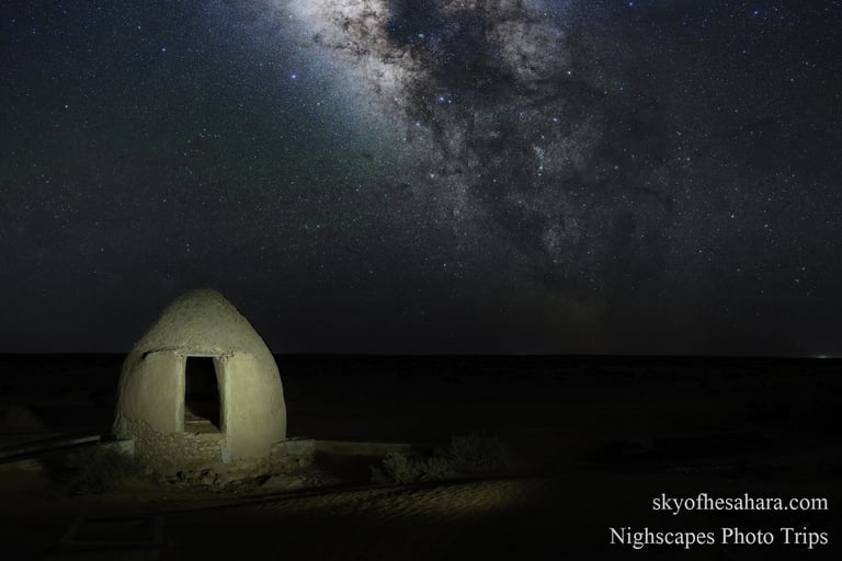 Nighstscape, Paysage étoilé, Paysage de Nuit, Astrophotographie, ruines, étoiles, voie lactée,