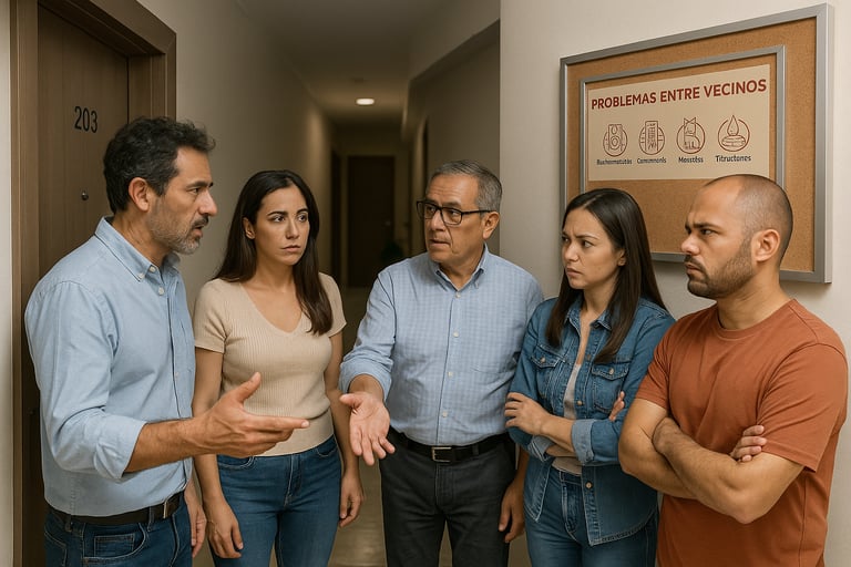 problemas entre vecinos
