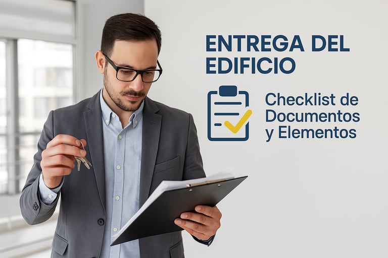 entrega areas comunes